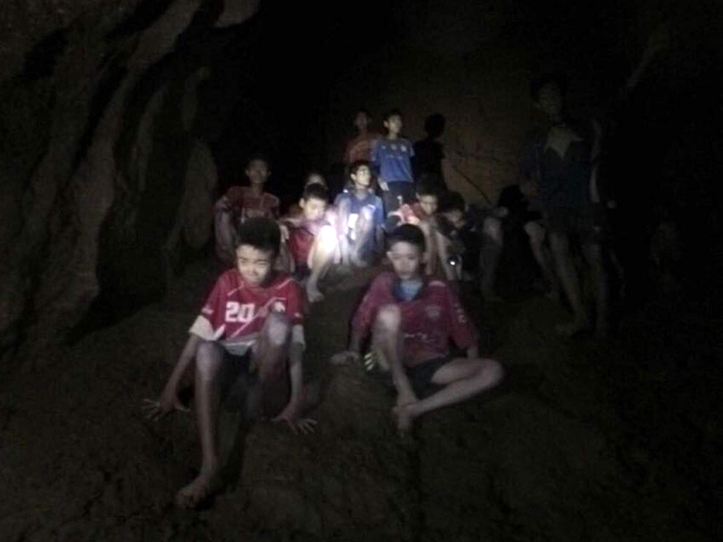 Thai Soccer Team in Cave